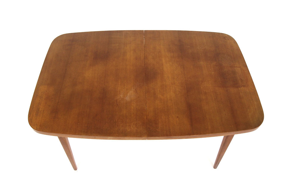 Miniature : Table de salle à manger scandinave en teck, Suède, 1960