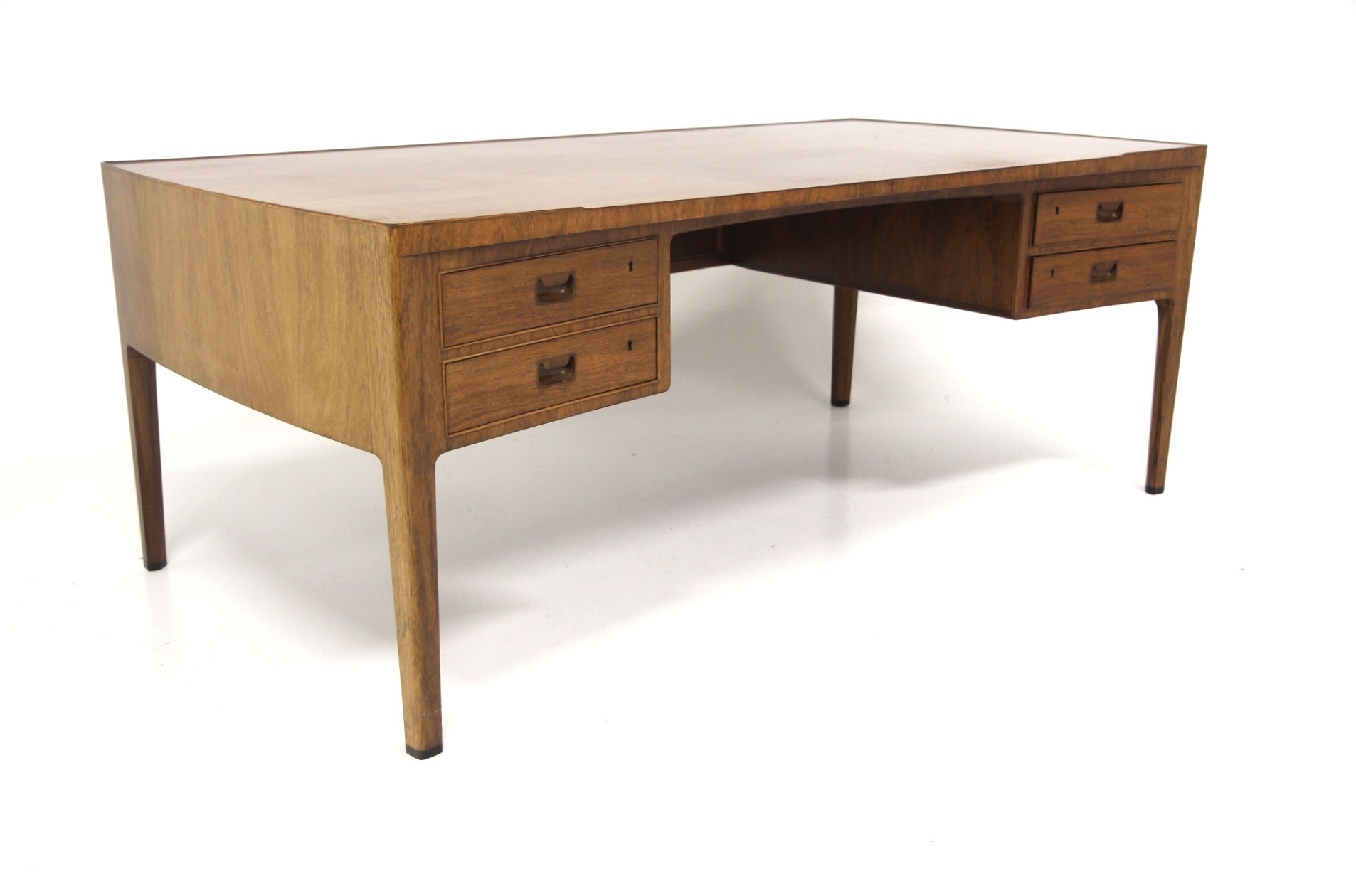 Bureau scandinave en palissandre, Suède, 1950