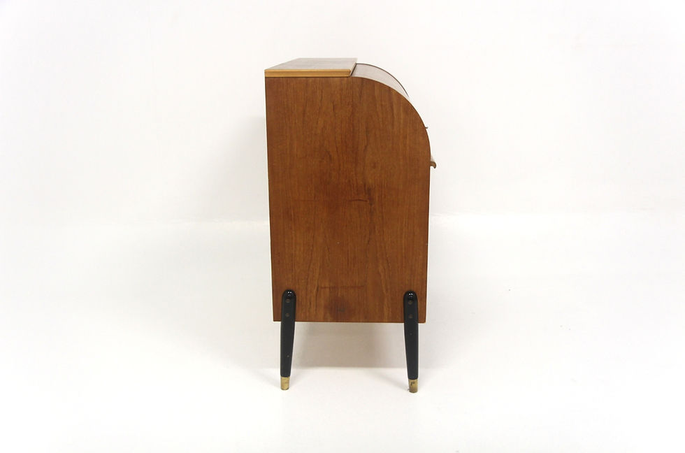 Miniature : Secrétaire scandinave en teck, Bröderna Gustafssons, Suède, 1950