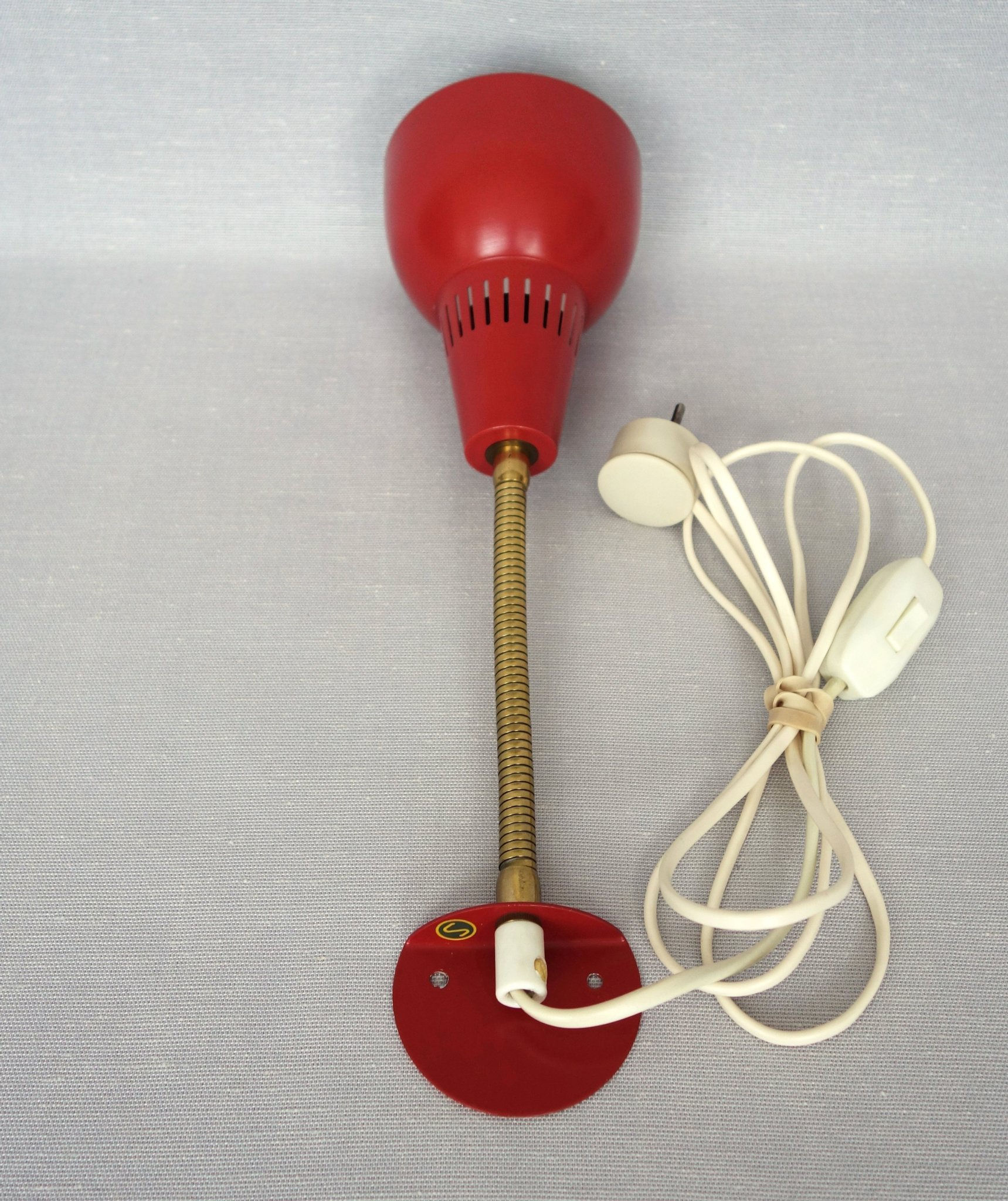Applique en métal, Swedese, Suède, 1960