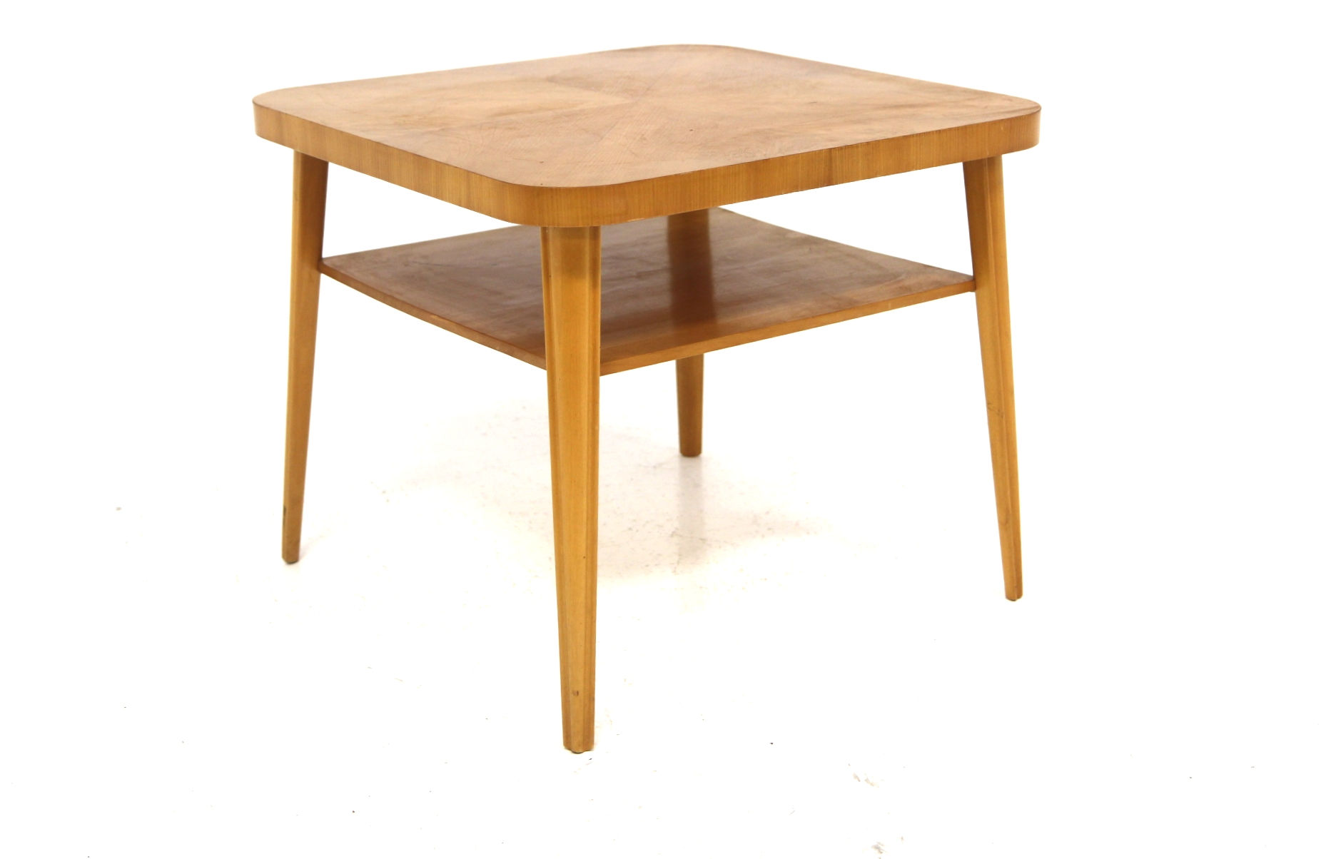 Table basse en orme, Swedish Modern, Suède, 1930
