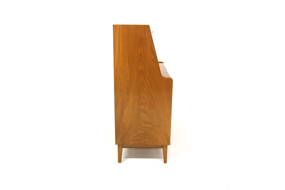 Miniature : Secrétaire scandinave en orme, Swedish modern, Suède, 1940