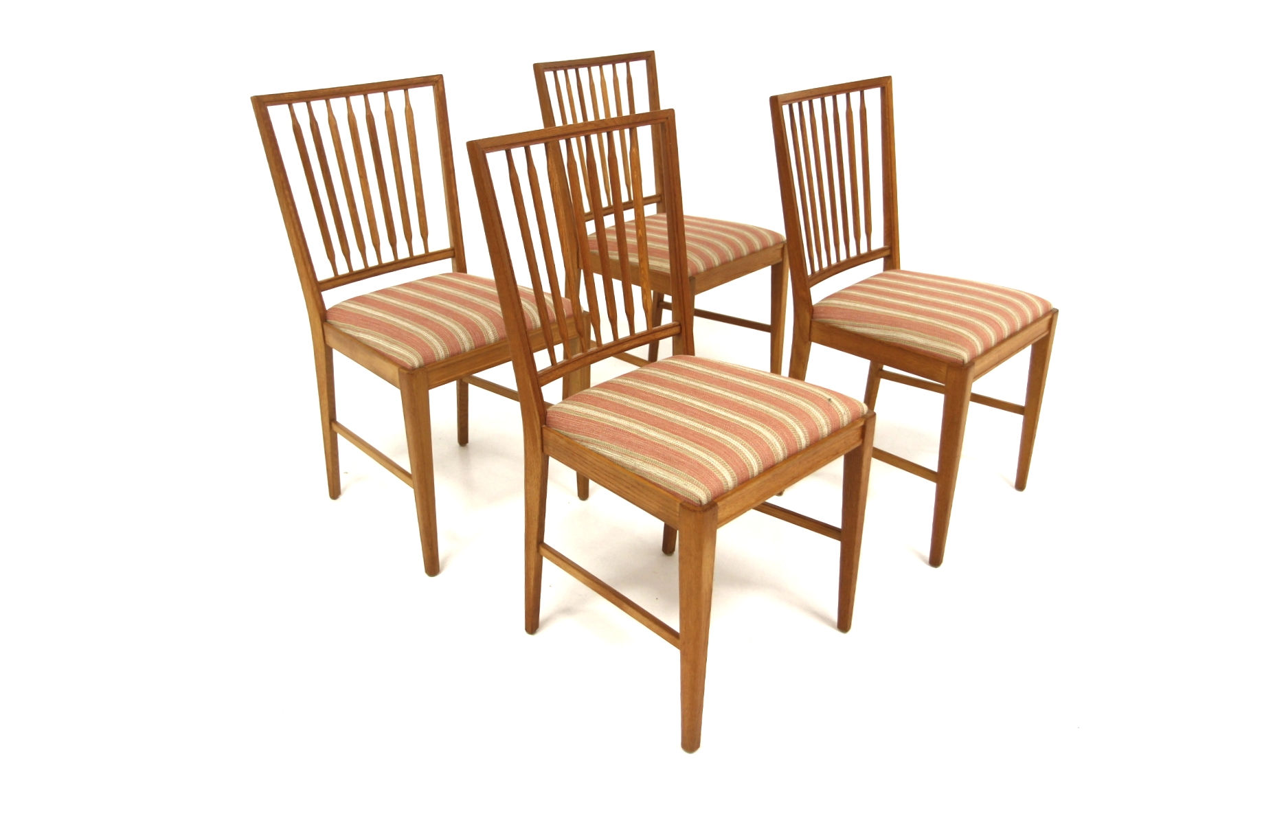 Set de 4 chaises scandinave en chêne, Suède, 1960