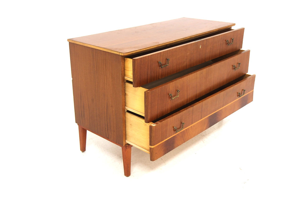 Miniature : Commode scandinave en acajou, Suède, 1940