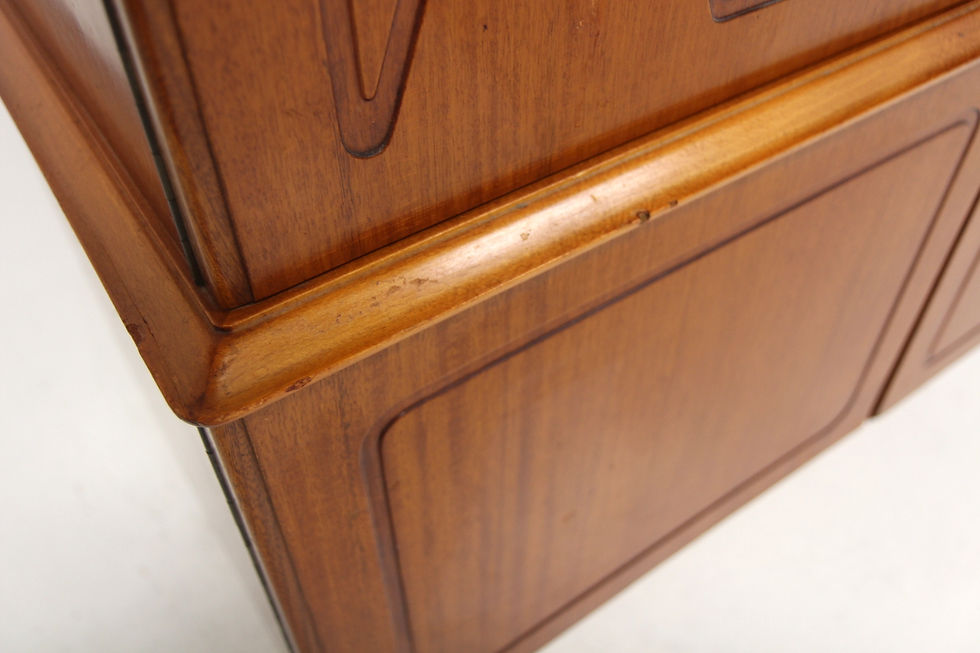 Miniature : Armoire scandinave en acajou, Swedish modern, Suède, 1940