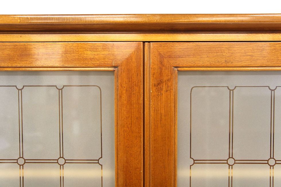 Miniature : Vaisselier scandinave en acajou, Swedish modern, Suède, 1940