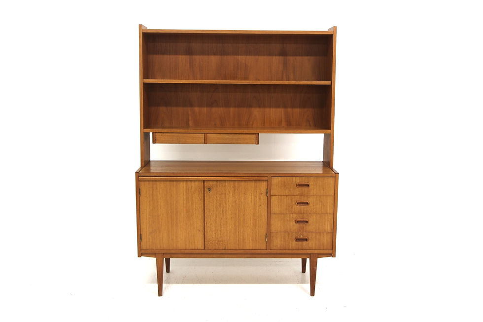 Miniature : Secrétaire scandinave en teck, Suède, 1960