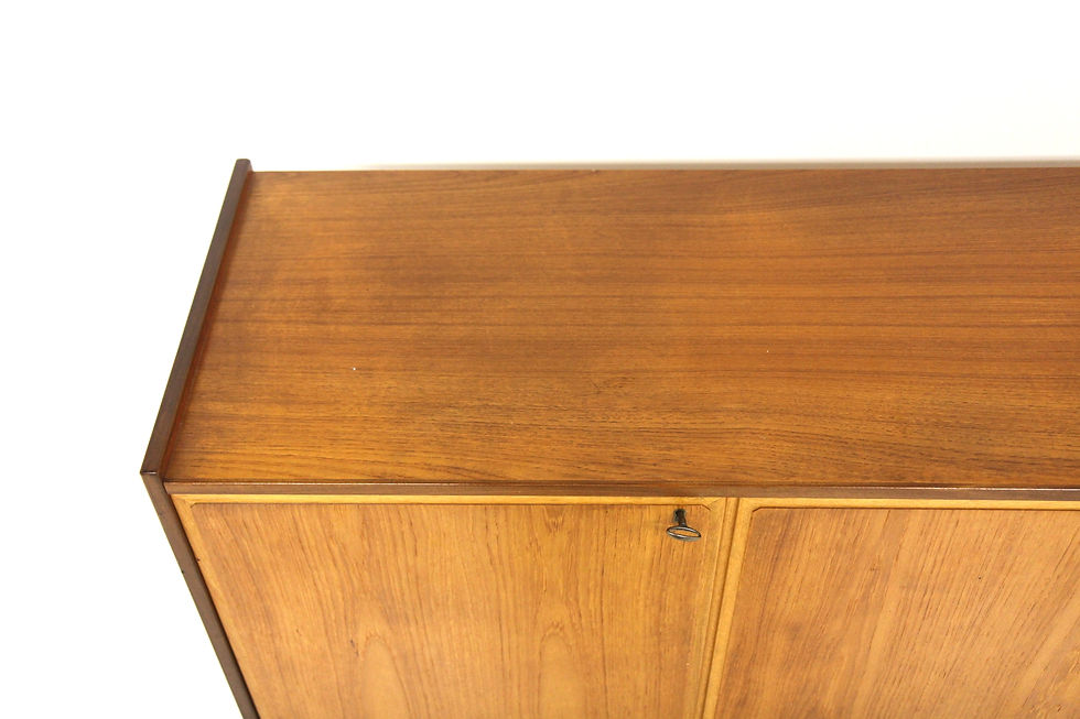 Miniature : Enfilade scandinave en teck, Suède, 1960
