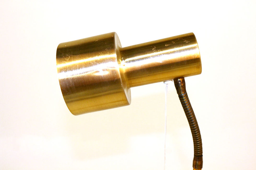 Miniature : Lampadaire articulé en métal, Suède, 1970
