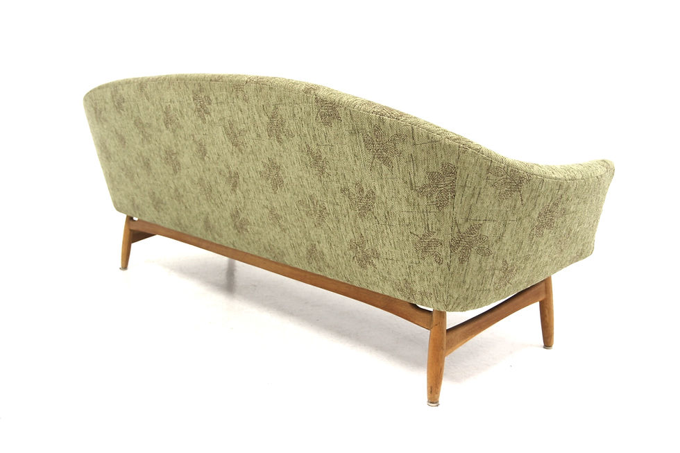 Miniature : Canapé scandinave en chêne, 3 places, Suède, 1950