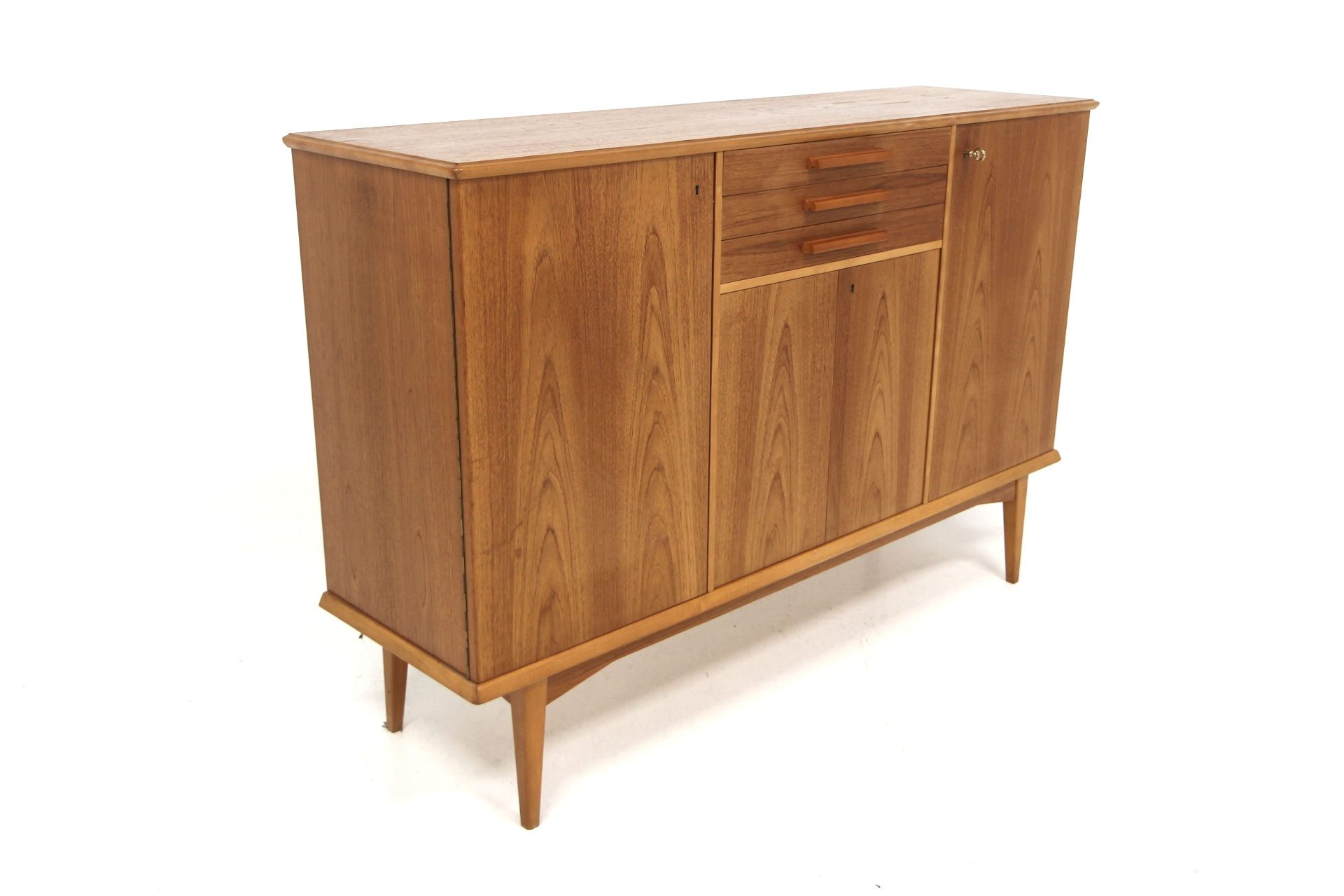 Enfilade scandinave en teck, Suède, 1960