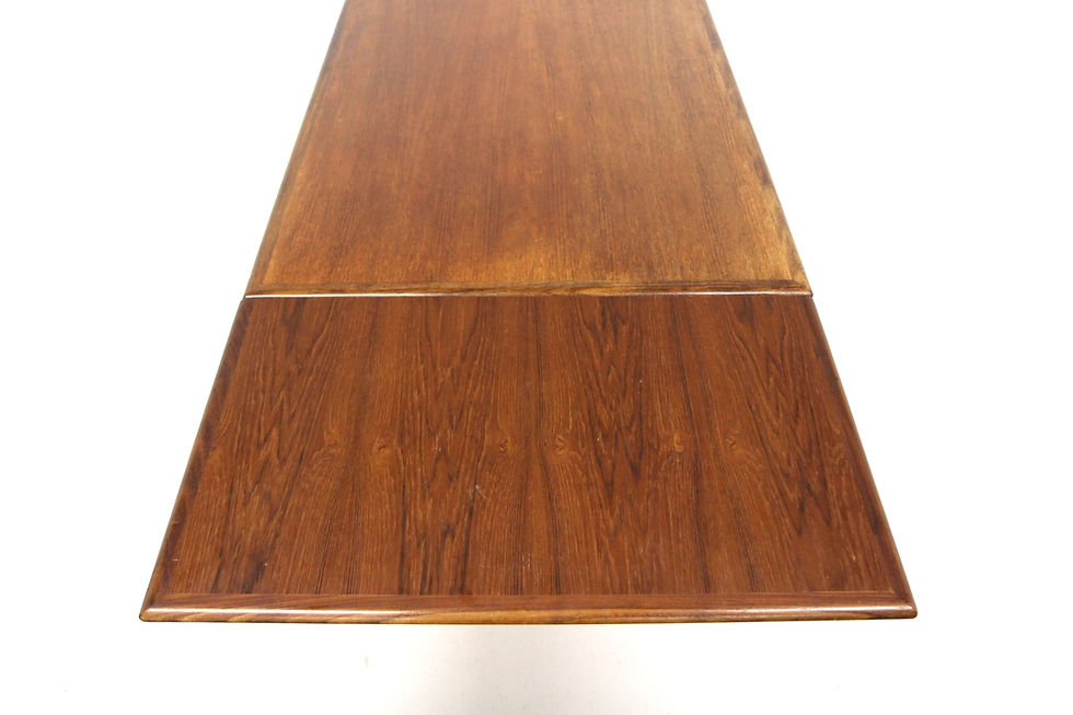 Miniature : Table de salle à manger "portefeuille" en teck, Danemark, 1960