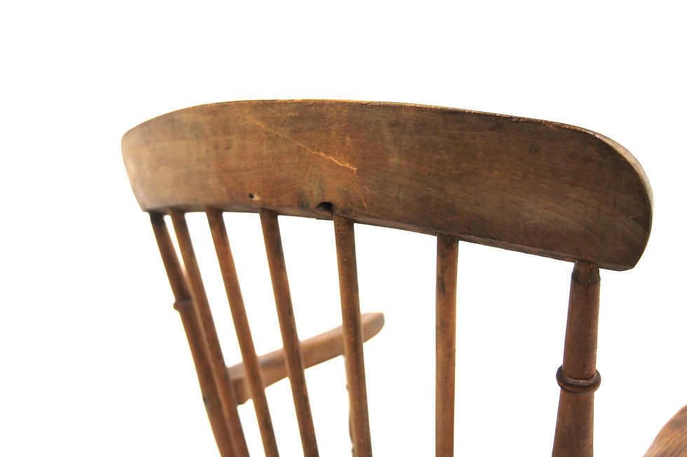 Miniature : Fauteuil scandinave "Pinnstol" en chêne, Suède, 1920