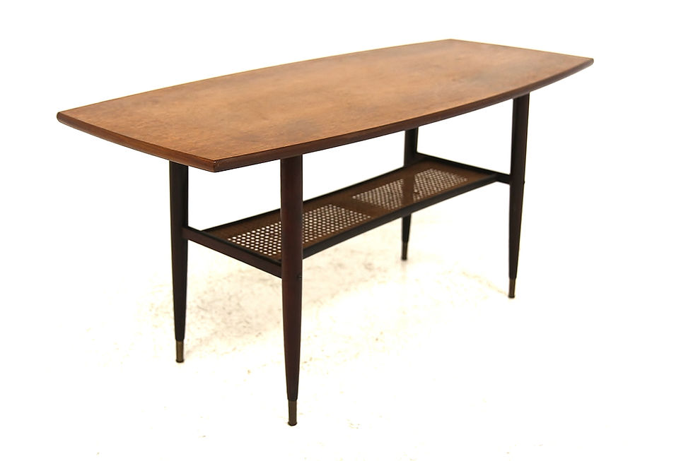 Table basse scandinave en teck, Suède, 1950