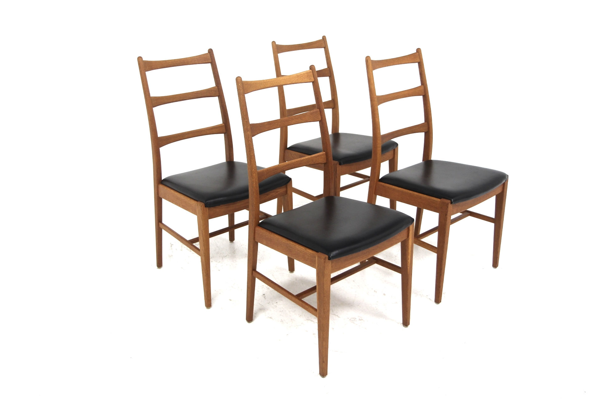 Set de 4 chaises scandinave en chêne, Suède, 1960