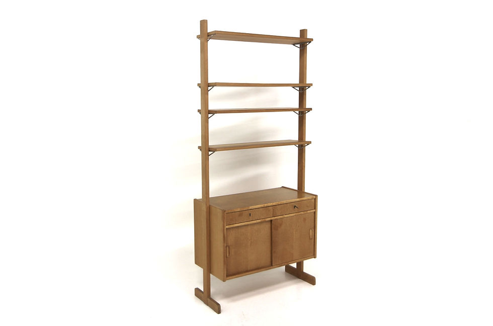 Miniature : Bibliothèque scandinave "Contur" en chêne, Möbel-Ikea ,Suède, 1960