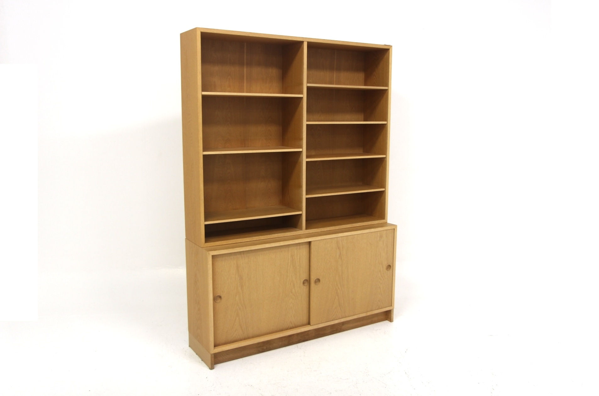 Bibliothèque scandinave en chêne "Öresund", Børge Mogensen, Suède, 1960