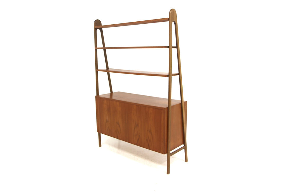 Miniature : Secrétaire scandinave en teck, Suède, 1960