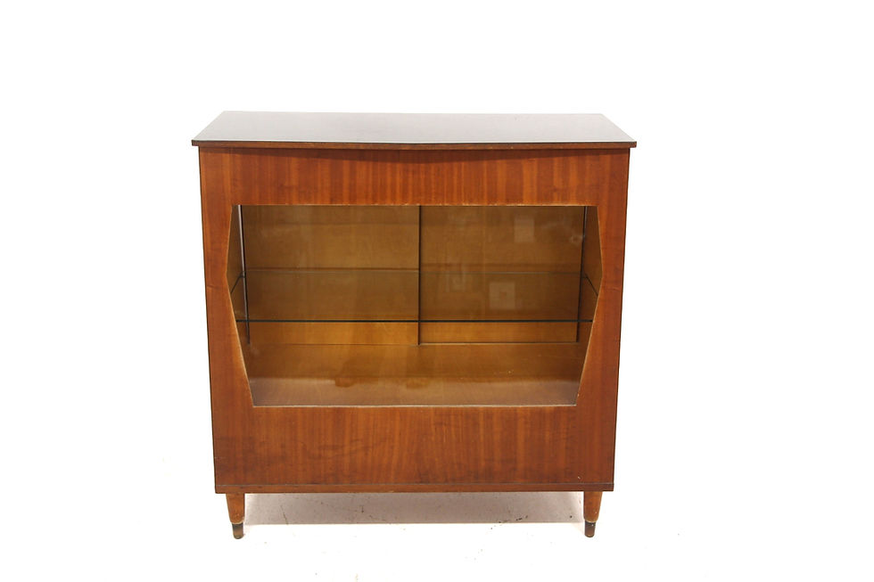 Miniature : Meuble-comptoir de métier en acajou, Suède, 1950