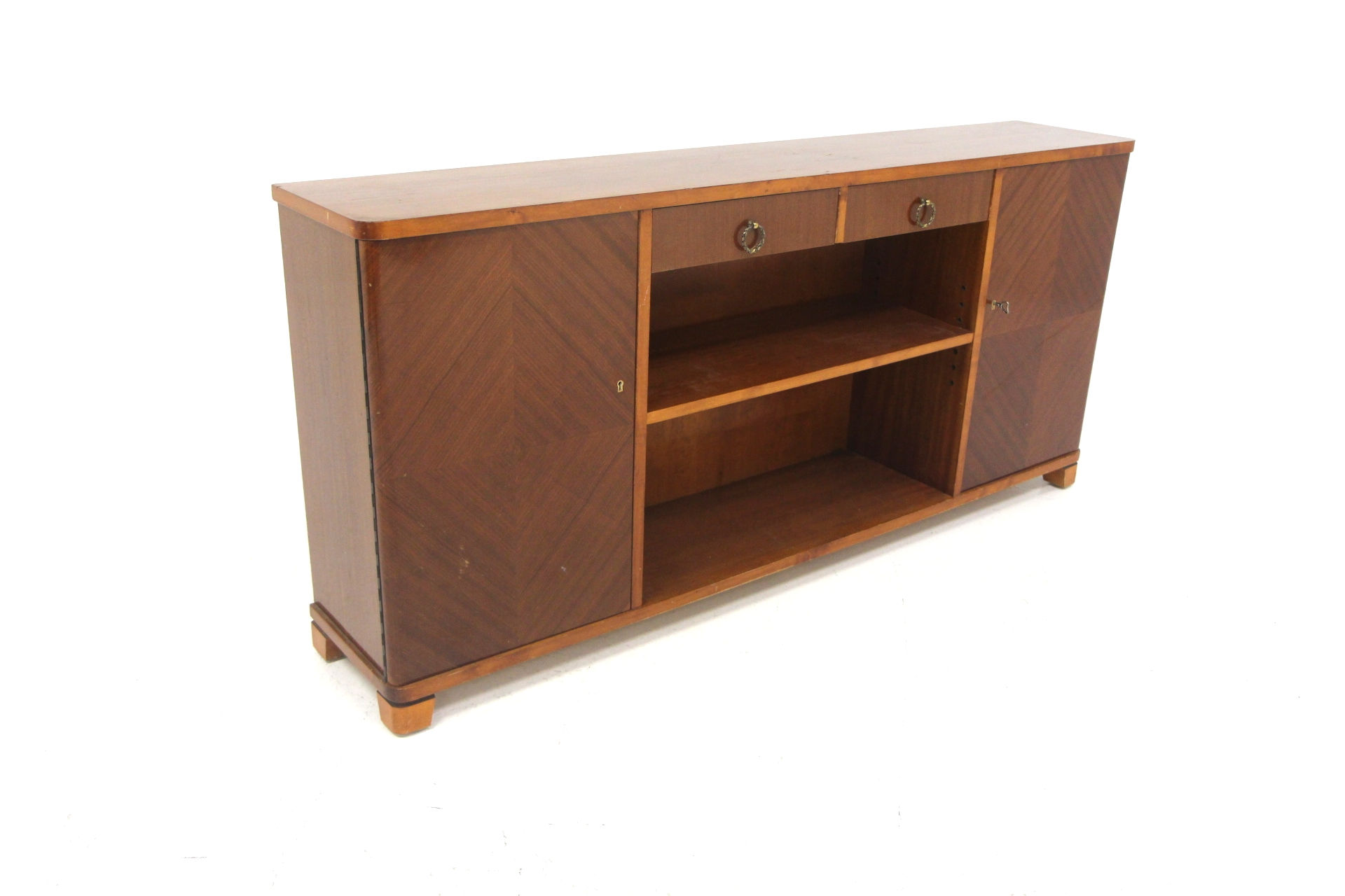 Bibliothèque scandinave en acajou "Model 21", Swedish Modern, Suède, 1940