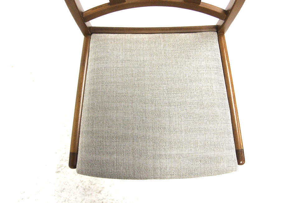 Miniature : 4 chaises scandinave en hêtre, Suède, 1960