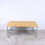Miniature : Grande table basse en bois et métal, 1990