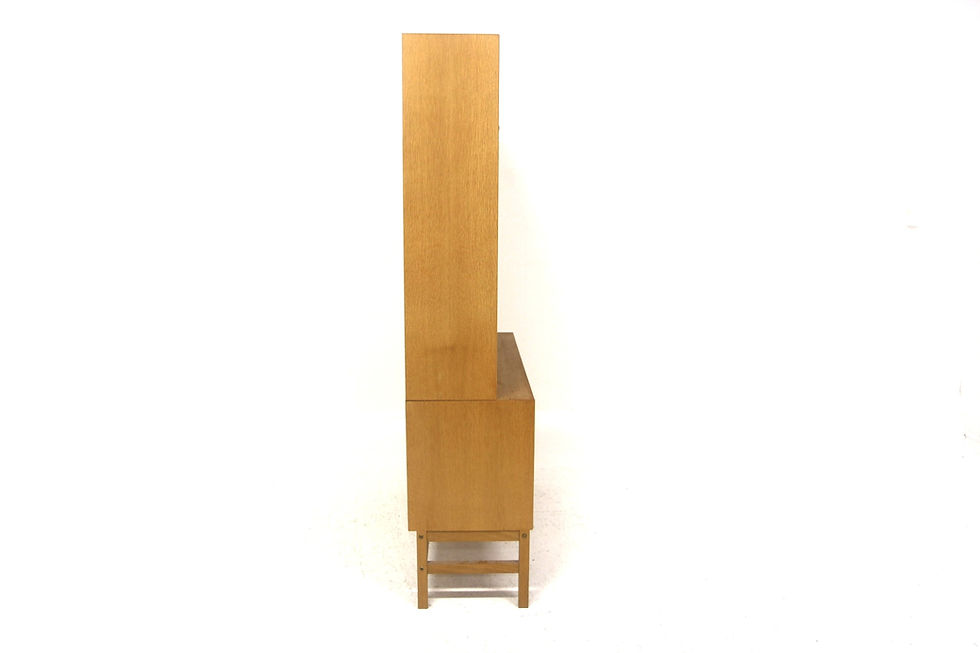 Miniature : Bibliothèque scandinave en chêne "MTP", Marian Grabinski, IKEA, Suède, 1960