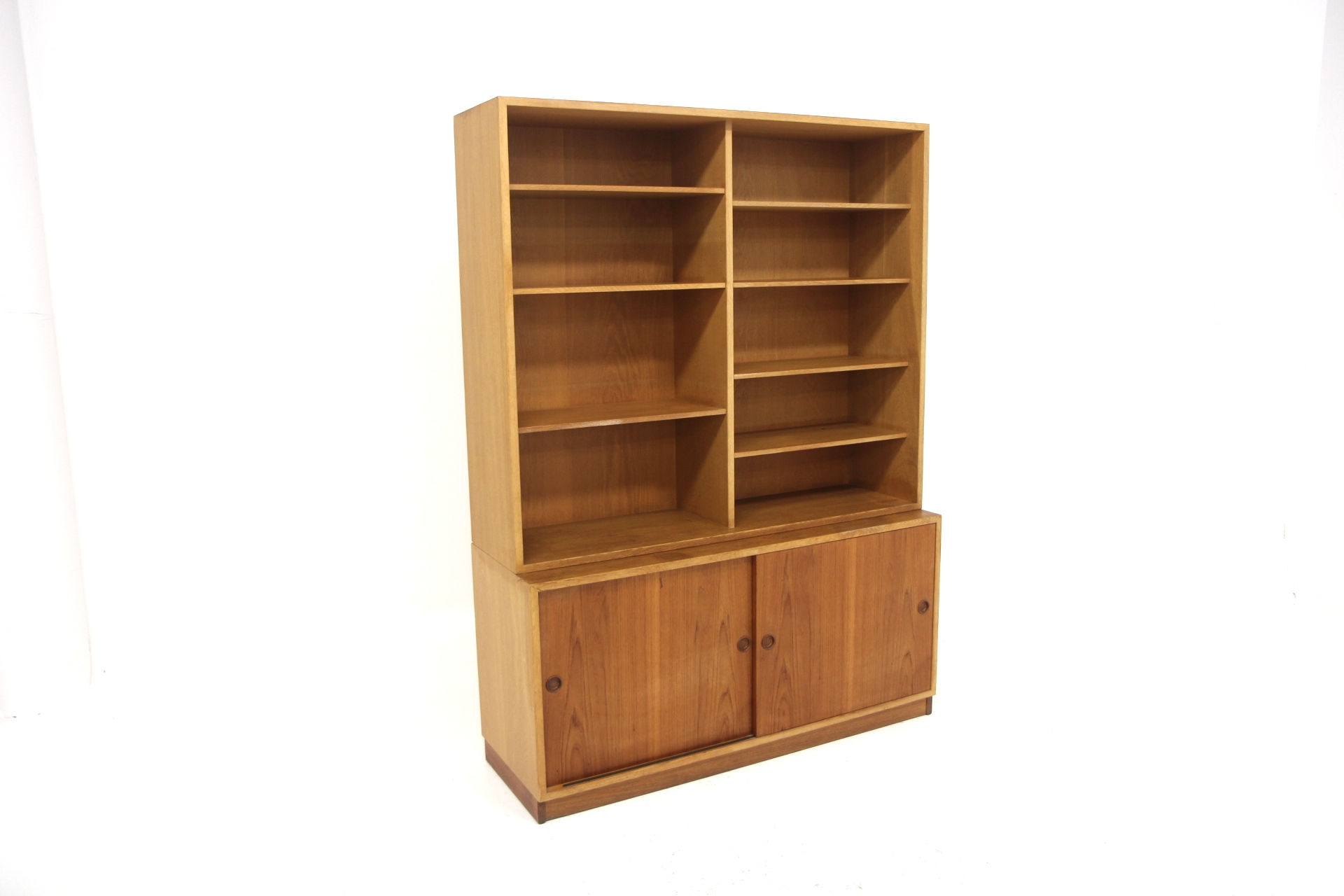 Bibliothèque scandinave en chêne Öresund", Børge Mogensen, Suède, 1960