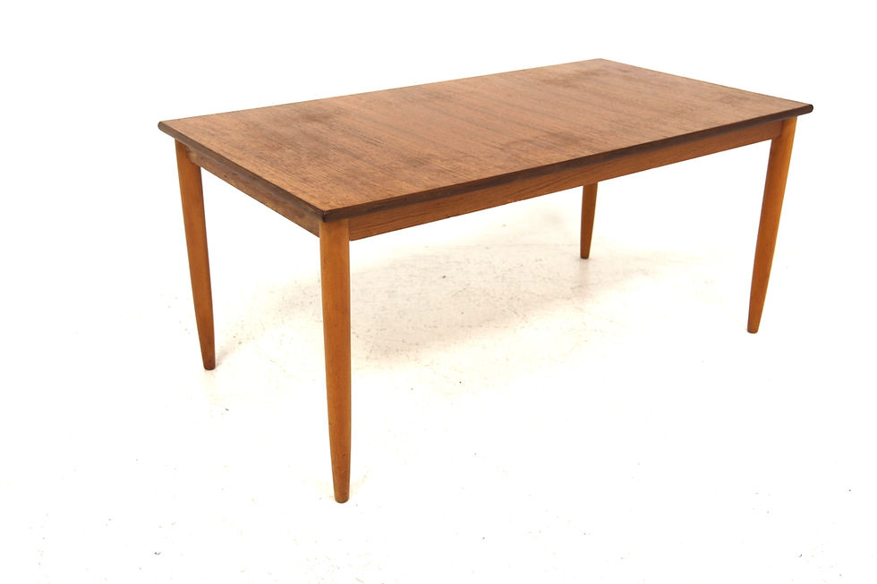 Table basse scandinave en teck, Suède, 1960