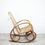 Miniature : Fauteuil à bascule en rotin