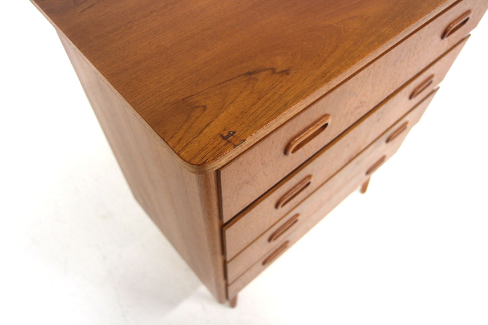 Miniature : Commode scandinave en teck, Suède, 1960