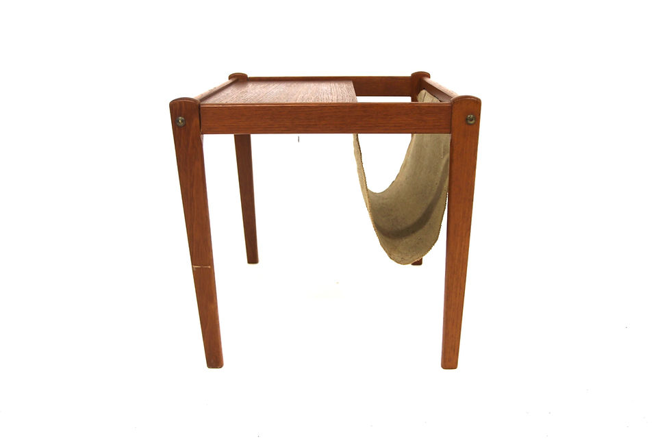 Miniature : Porte-revues scandinave en teck, S.P Jensen, BRDR Furbo, Suède, 1960