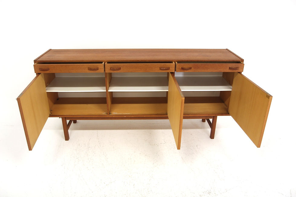 Miniature : Enfilade scandinave en teck, Tibro Ulferts, Suède, 1960