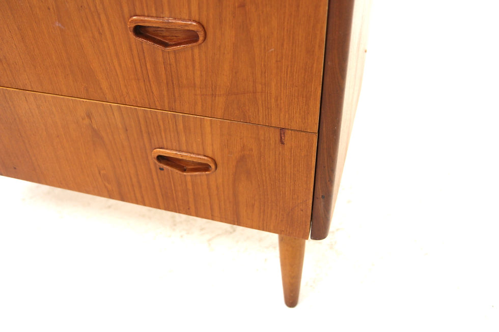 Miniature : Commode scandinave en teck, Suède, 1950
