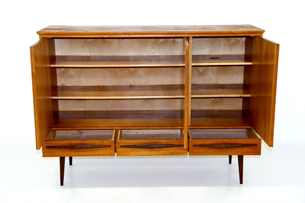 Miniature : Enfilade scandinave en teck, Suède, 1950