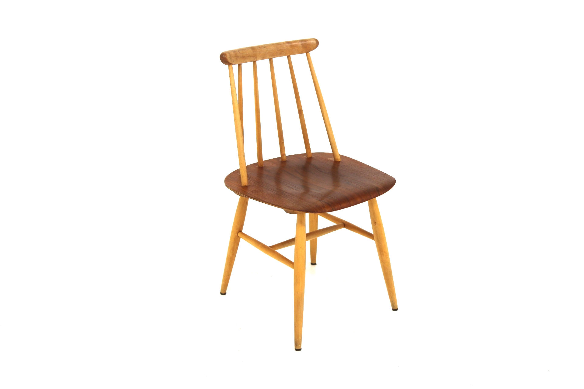 Chaise scandinave"pinnstol" Fanett par Ilmari Tapiovaara, Suède, 1960