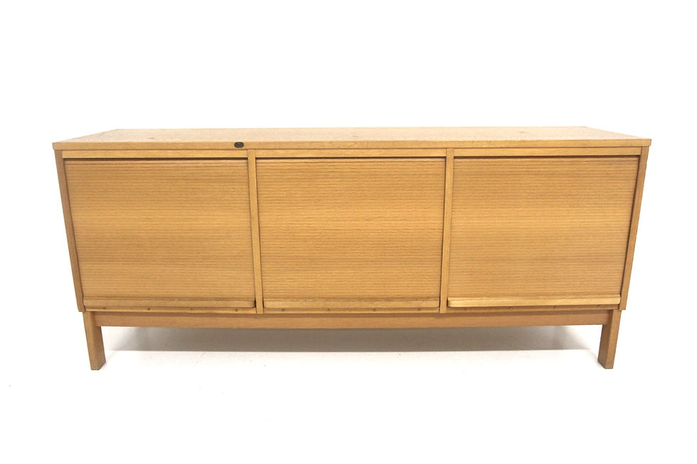 Miniature : Enfilade scandinave en chêne, Suède, 1960