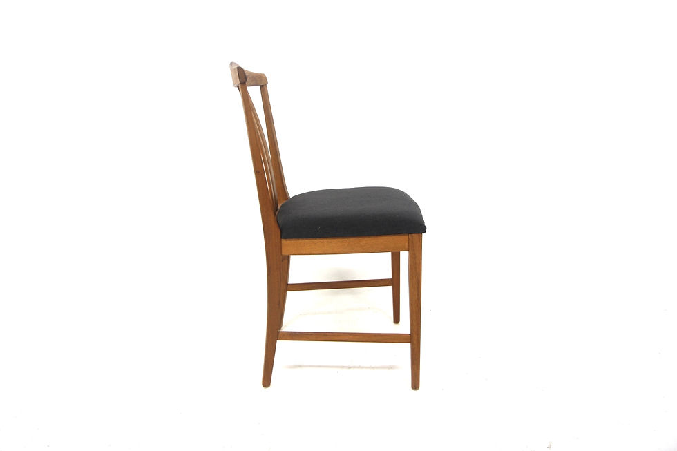 Miniature : Set de 4 chaises scandinave en teck, Karl Erik Ekselius, JOC, Suède, 19