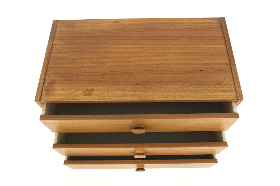 Miniature : Commode scandinave en teck, Suède, 1960