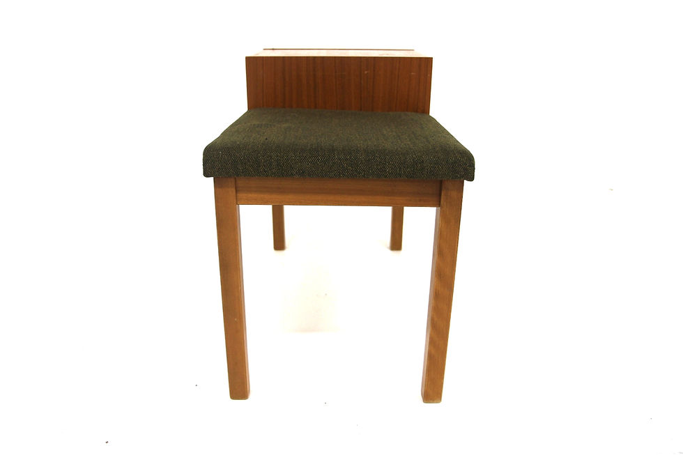 Miniature : Banc-téléphone scandinave chêne, Suède, 1960