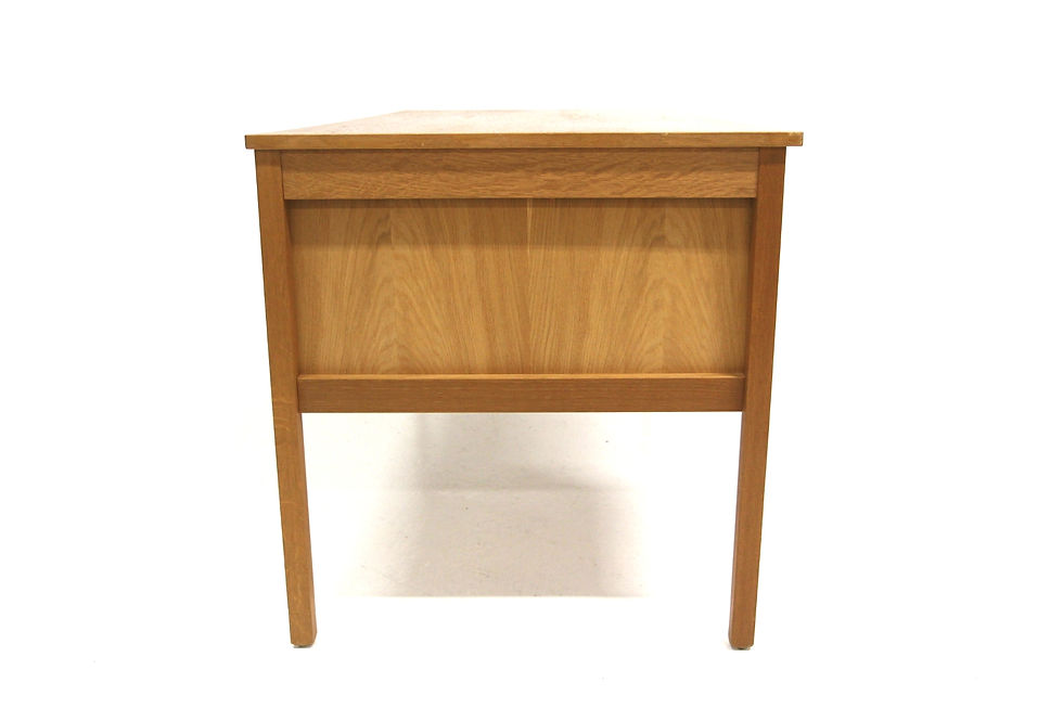 Miniature : Bureau scandinave en chêne, Suède, 1960