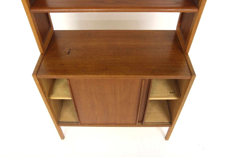 Miniature : Bibliothèque "Librett" Bertil Fridhagen, Bodafors, Suède, 1960