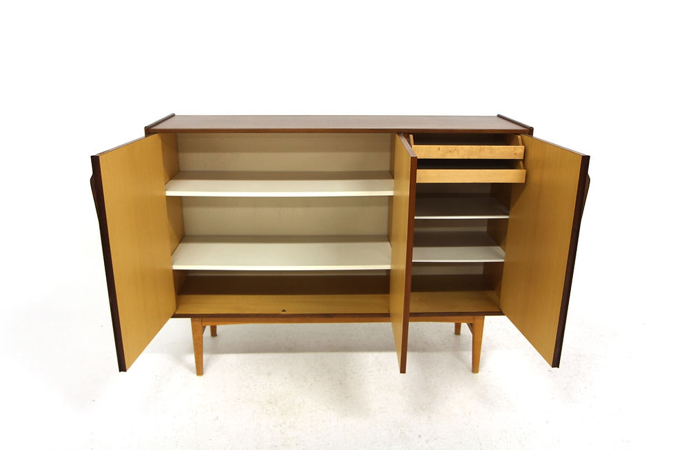 Miniature : Enfilade scandinave en teck, Suède, 1960