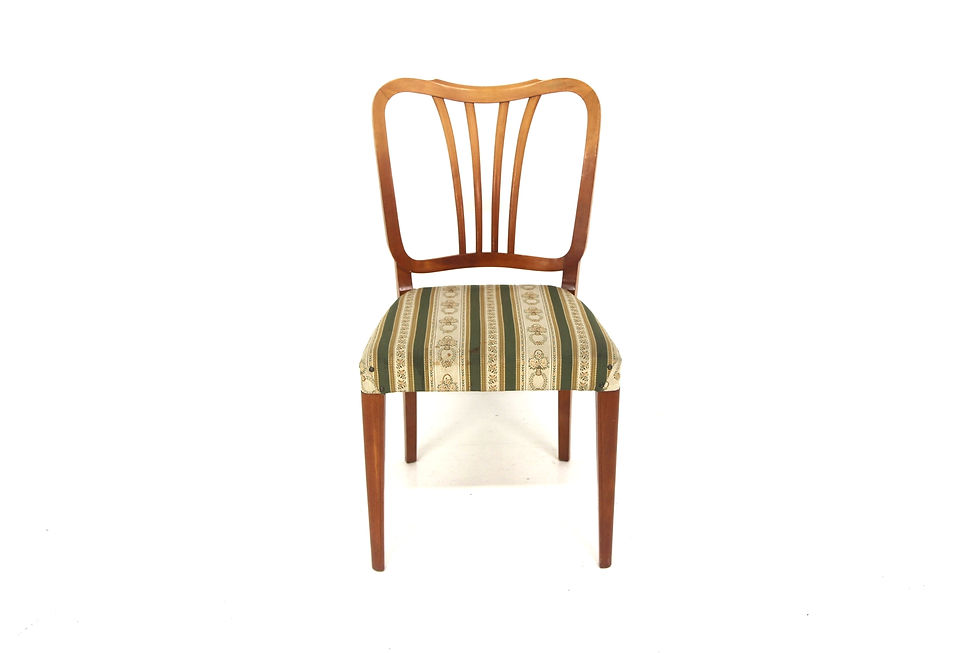 Miniature : Set de 4 chaises  en hêtre, Swedish modern, Suède, 194