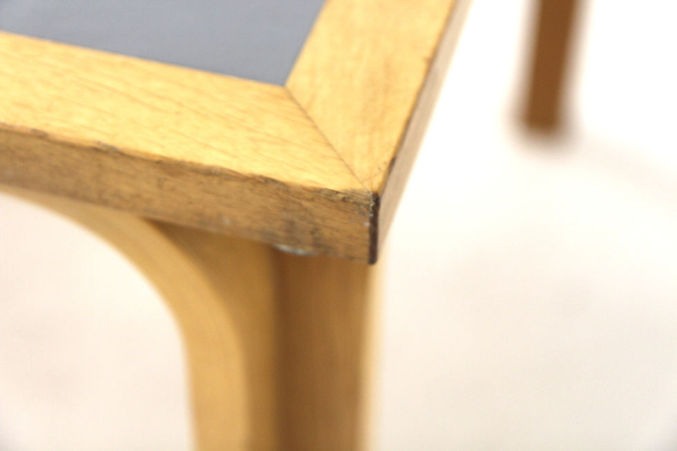 Miniature : Table de salle à manger scandinave en hêtre, Magnus Olesen, Danemark, 1960