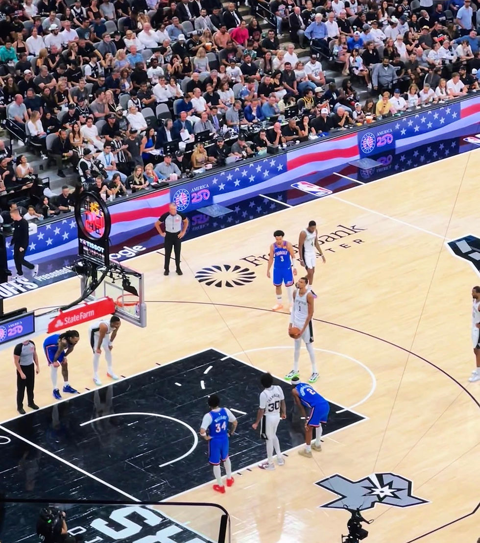 From the free-throw line to the final buzzer, San Antonio stands behind its team.