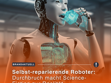 Selbst-reparierende Roboter: Durchbruch macht Science-Fiction zur Realität