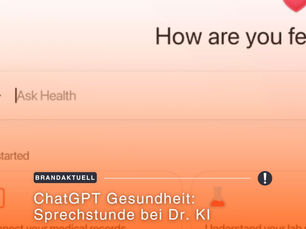 ChatGPT Gesundheit: Sprechstunde bei Dr. KI