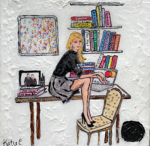 The Covert Self-Portrait (with long legs)