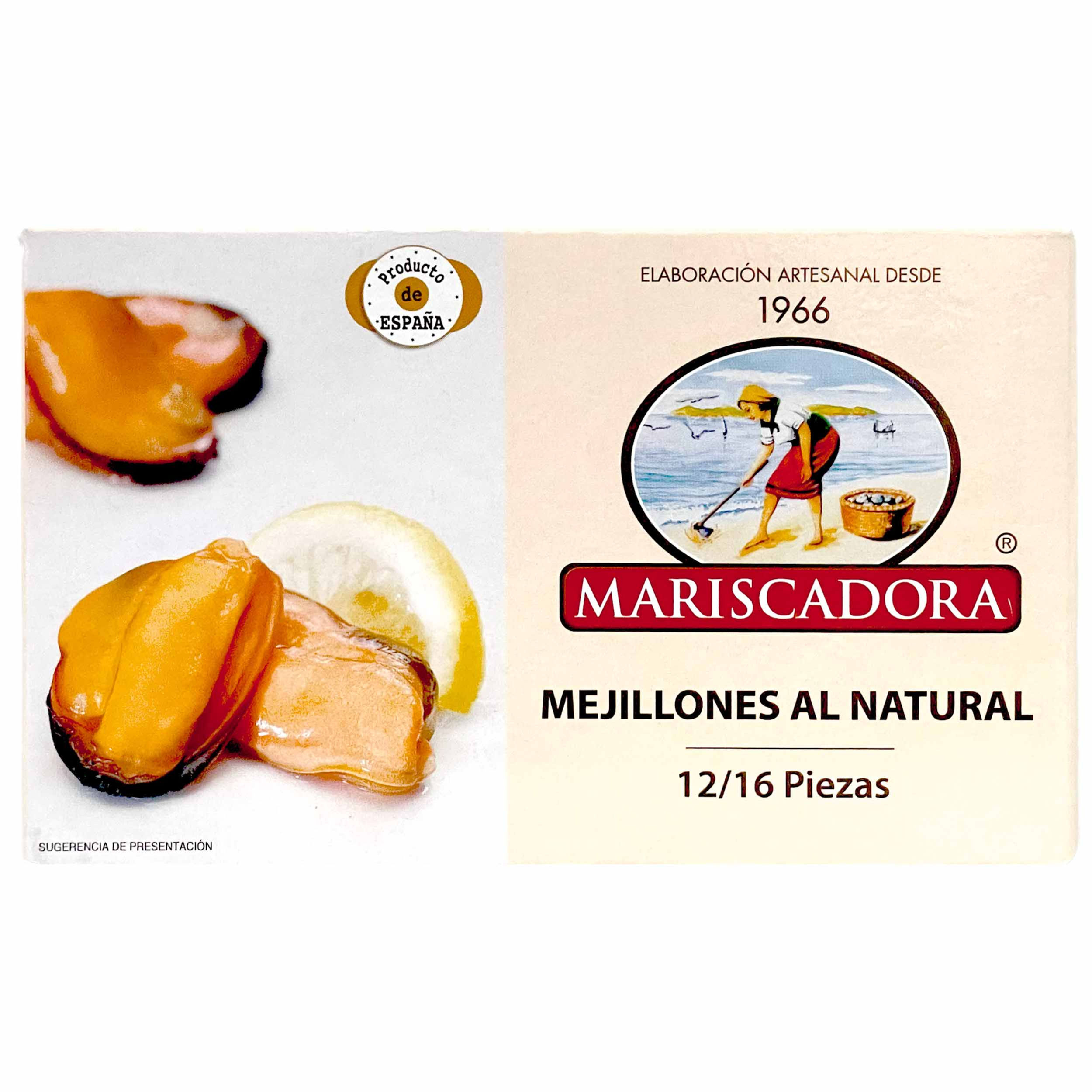 Mariscadora Mussels in Brine
